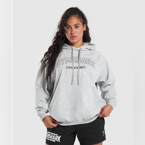 (#50)GYMSHARK Strength Department Oversized Hoodie